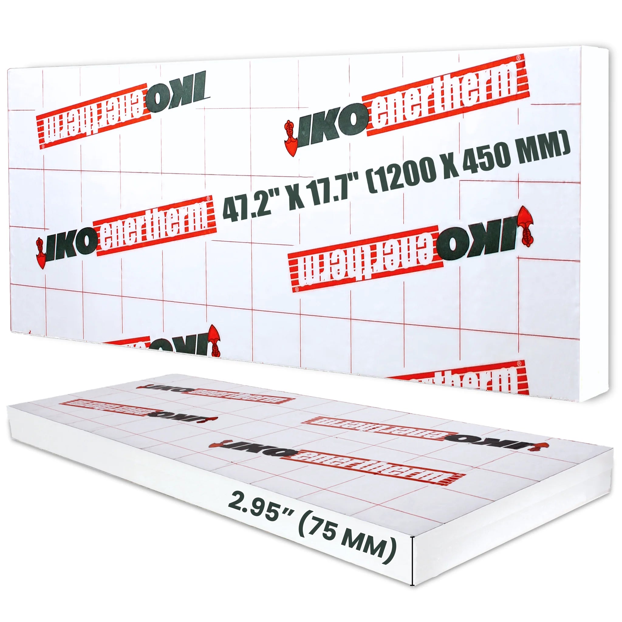 75mm insulation board panel size 1200x450mm