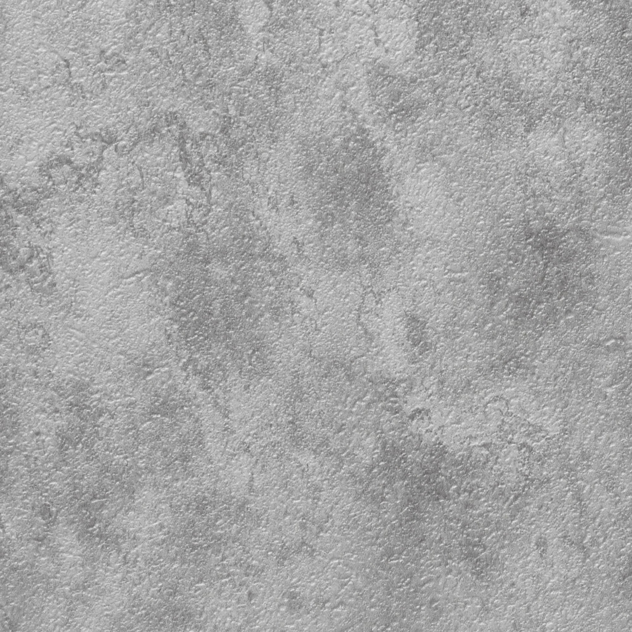 close-up of a concrete-effect vinyl plank in grey