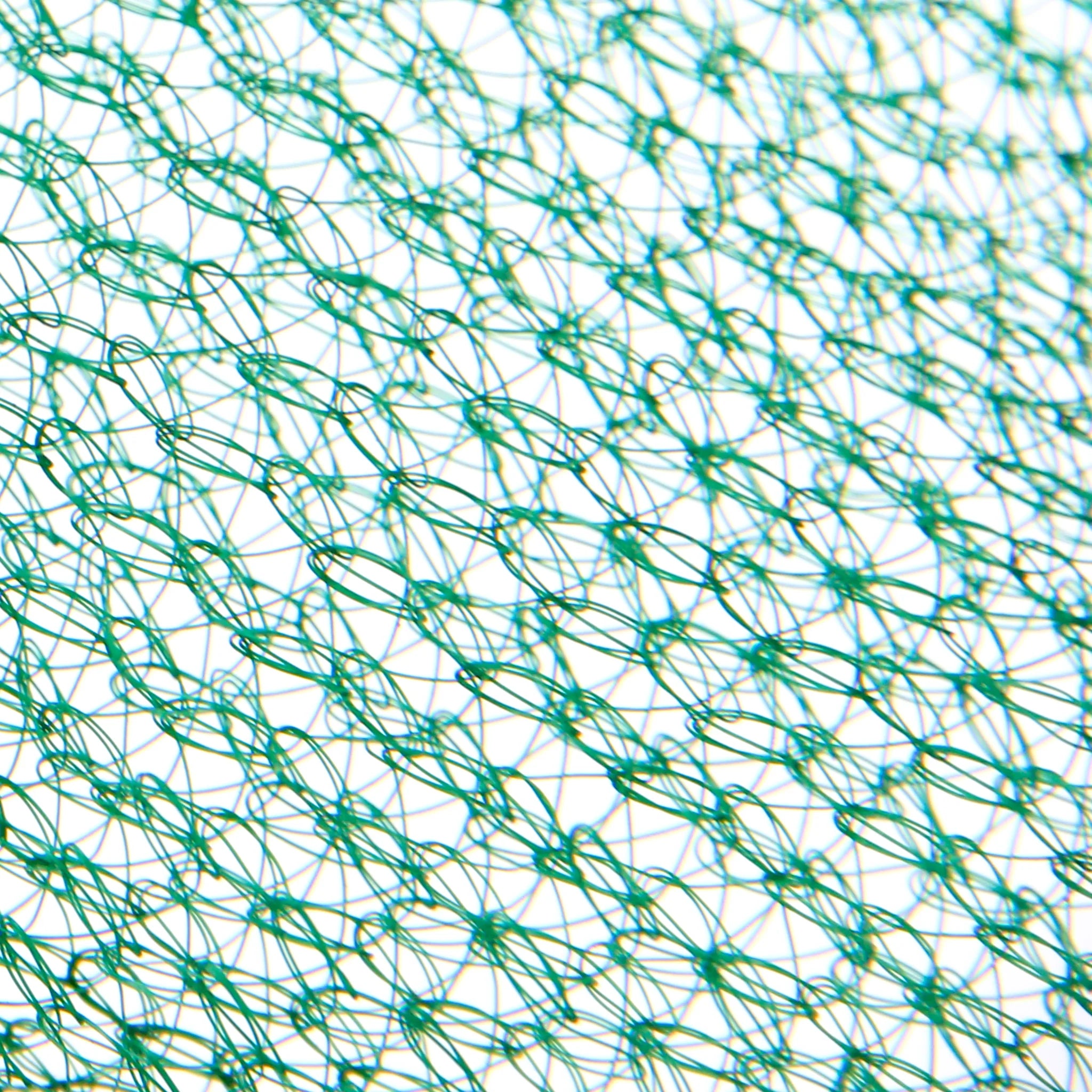 Close-up of scaffolding netting mesh structure