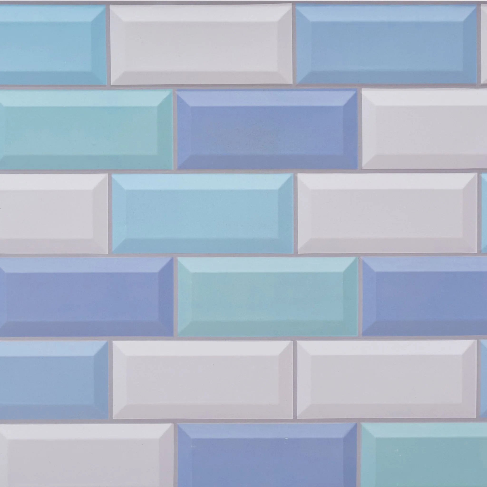 White wall panel with geometric patterns, close-up view