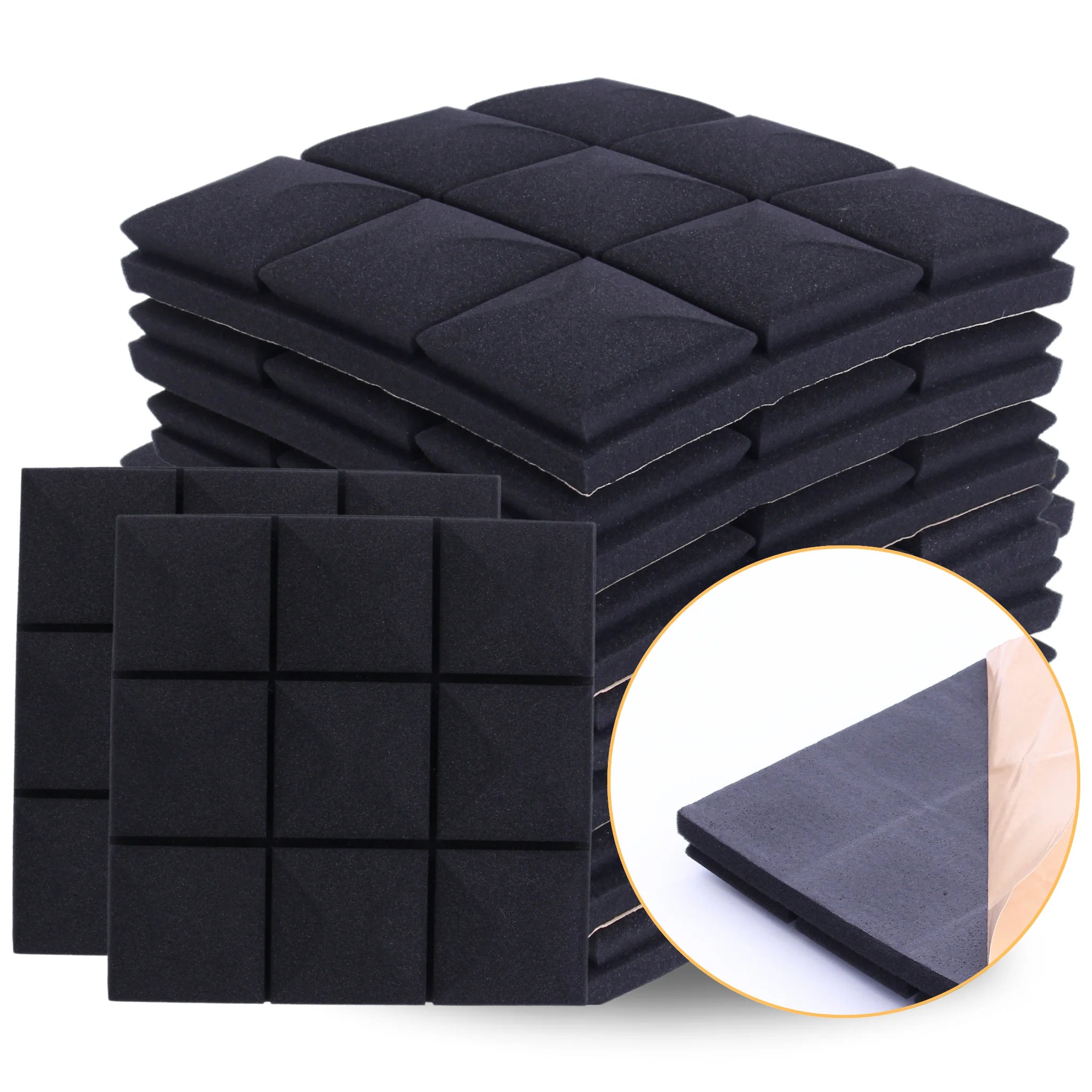 peel and stick soundproofing panels for improved sound quality