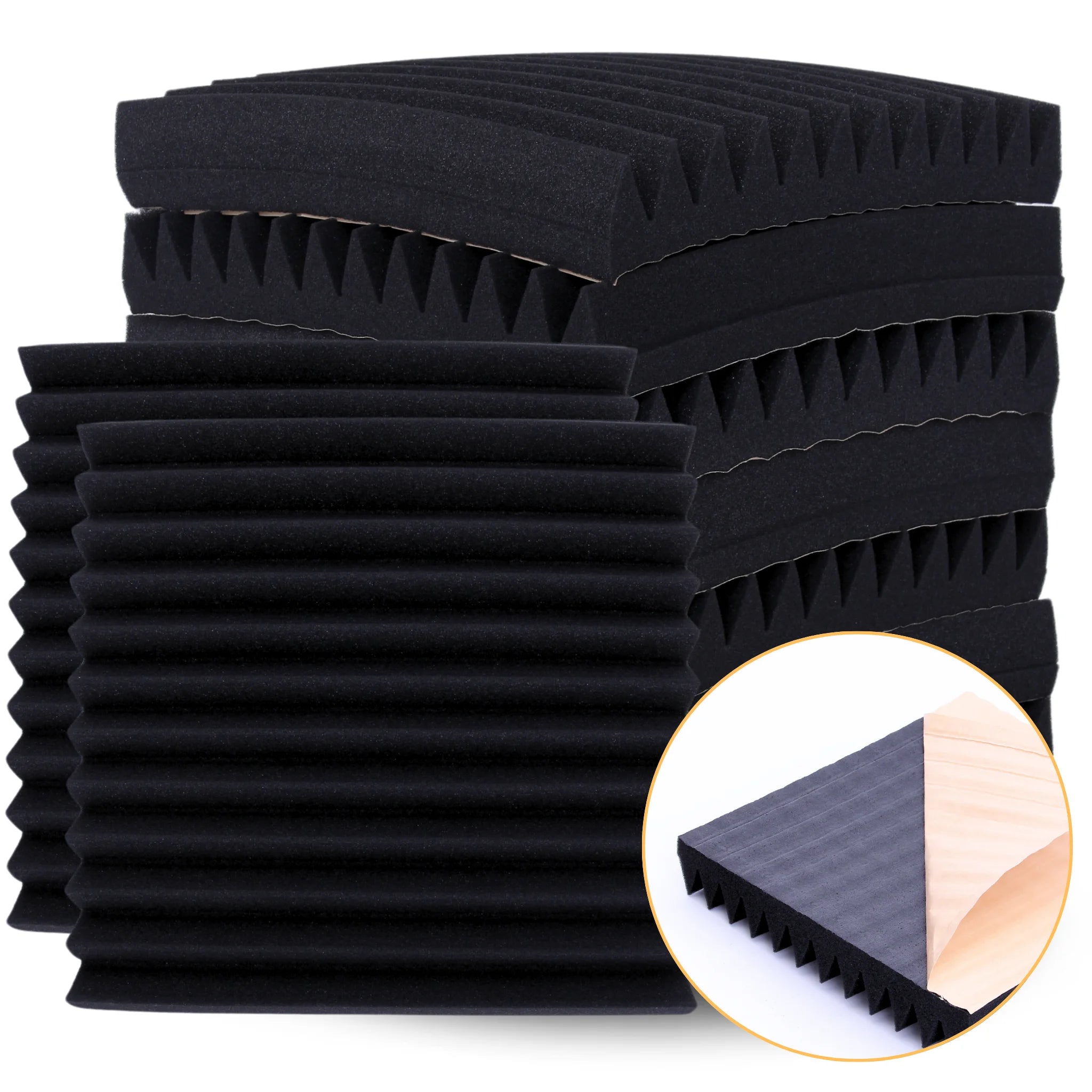 peel and stick soundproofing panels for improved sound quality