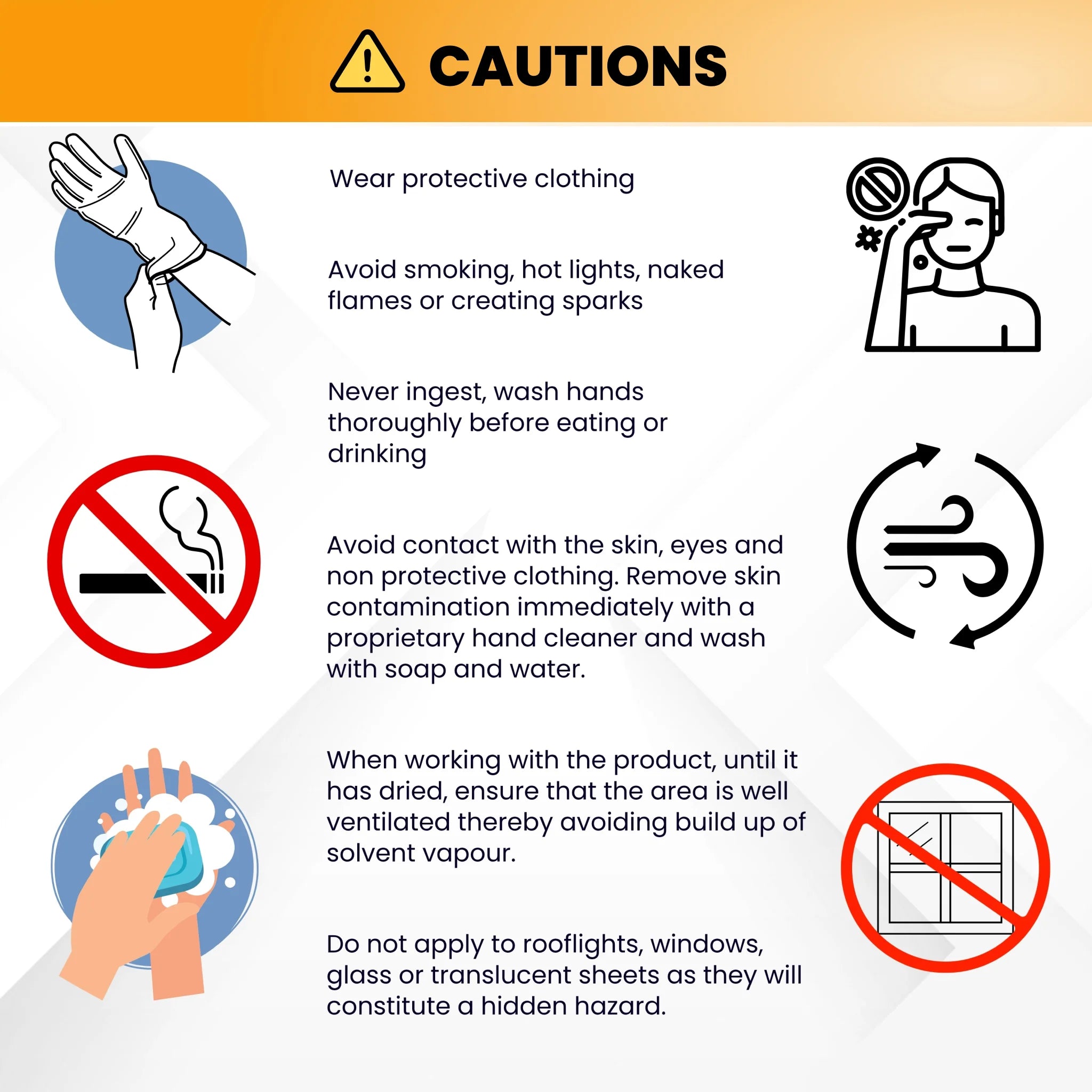 Bitumen Paint Safety Cautions And Warnings