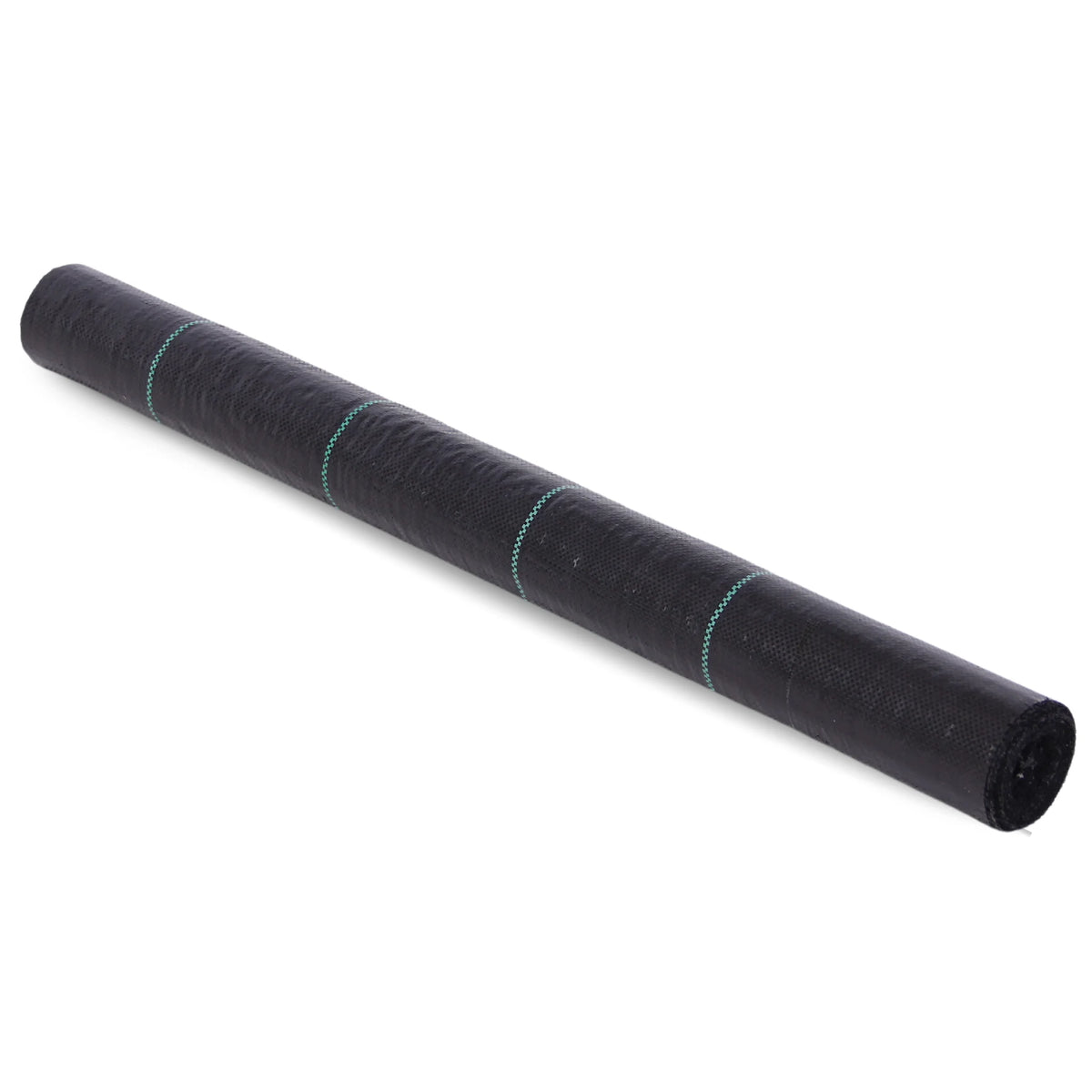 Rolled garden membrane weed control fabric roll