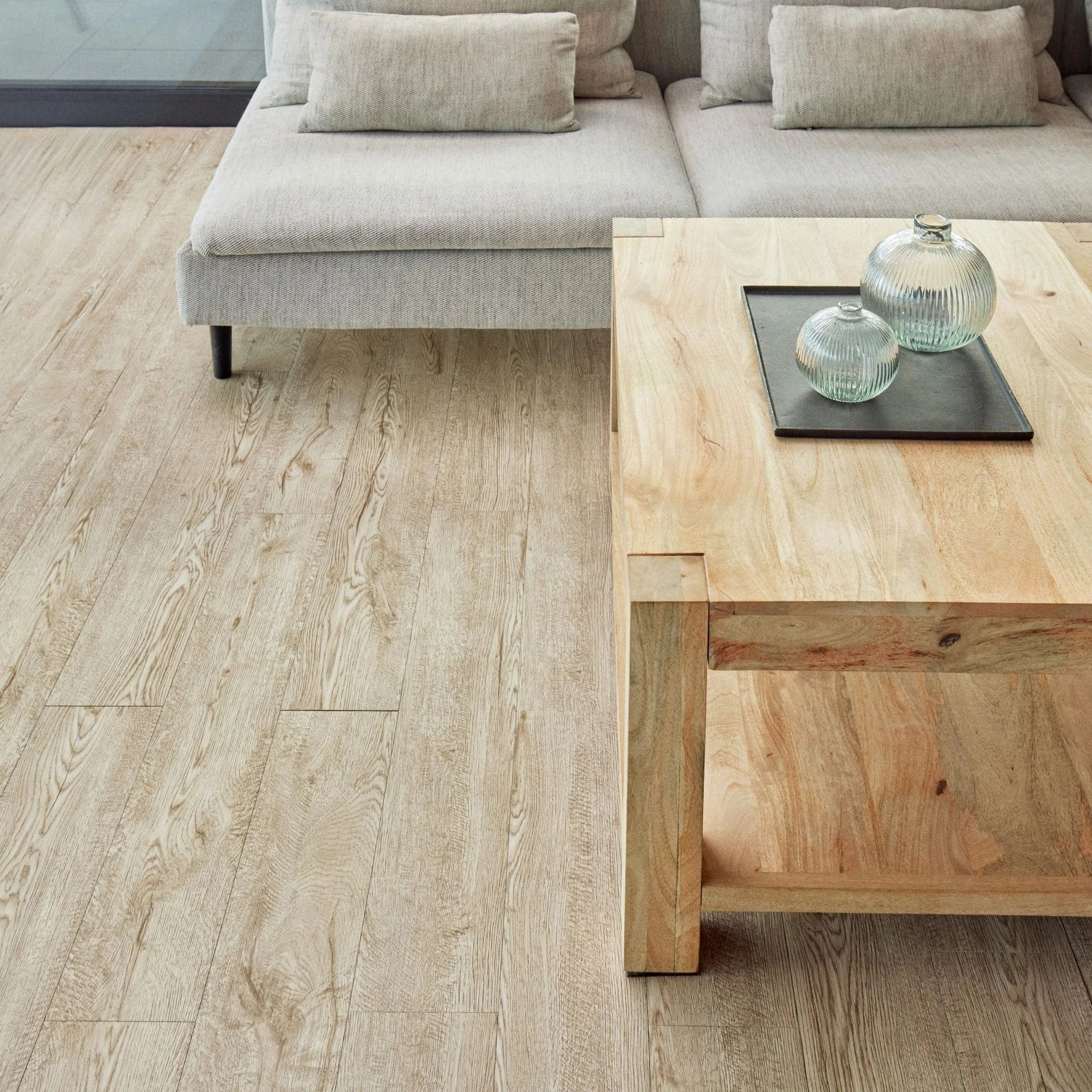 Light Milky - Self Adhesive Floor Planks