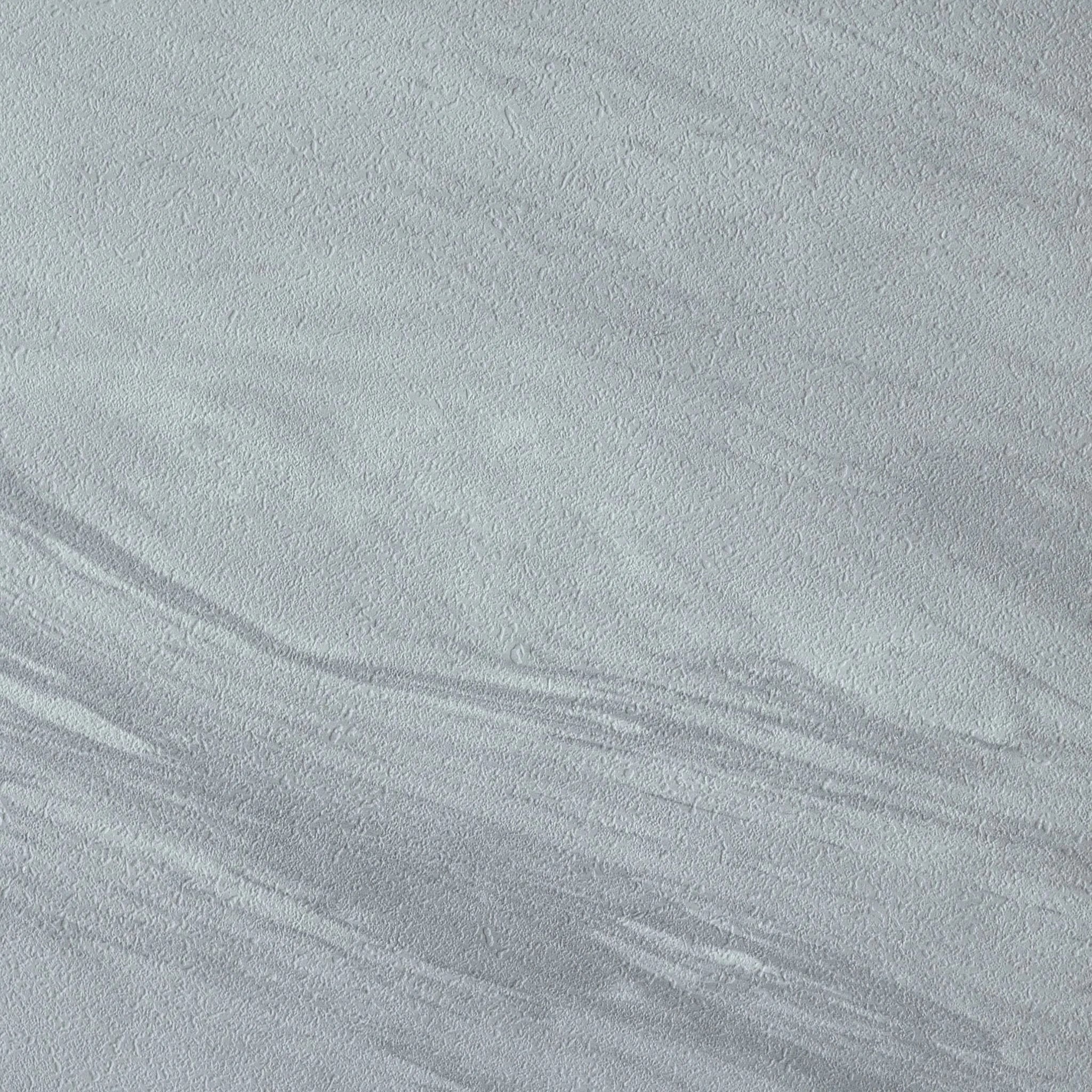 close-up of a concrete-effect vinyl plank in grey