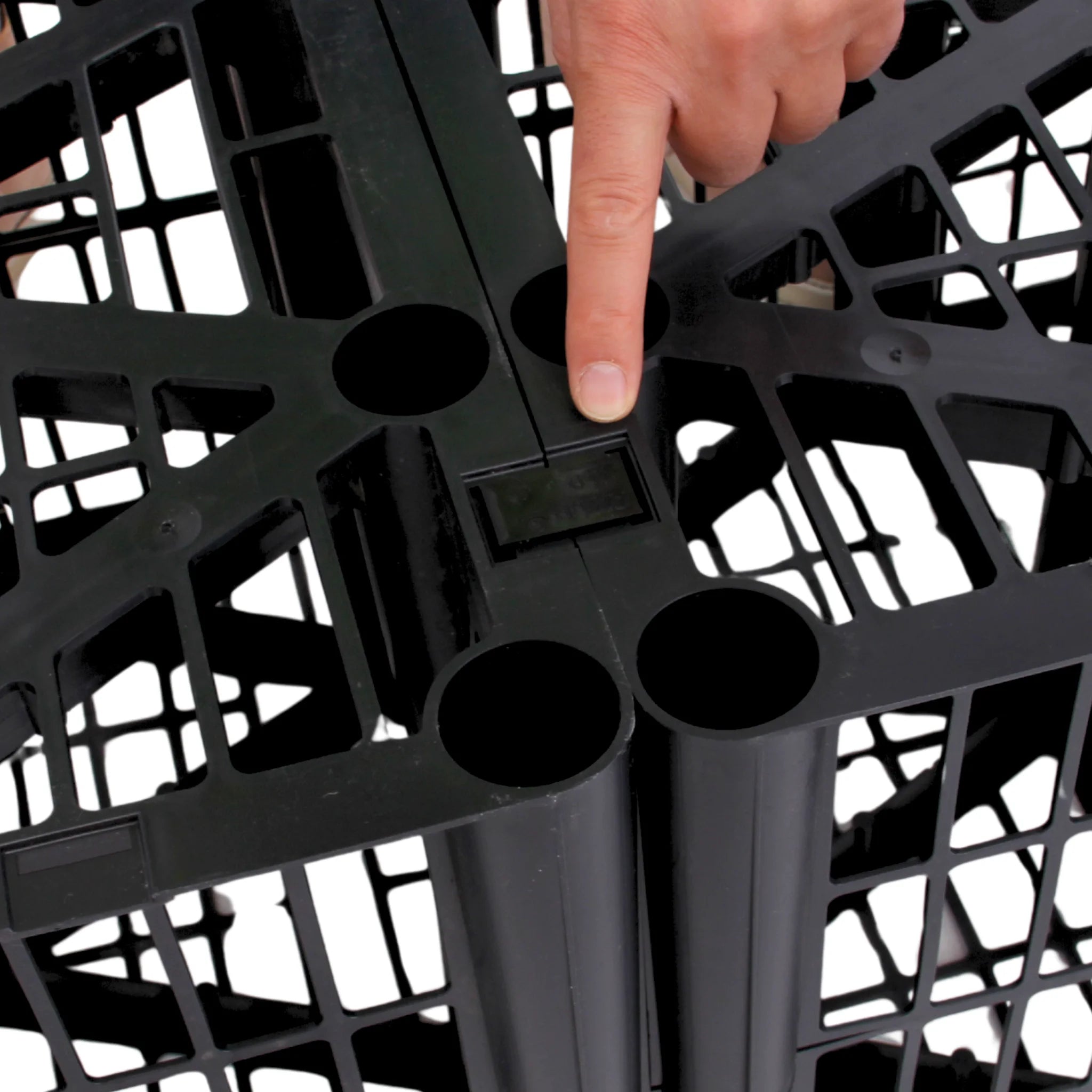 Close-up of integrated connector detail