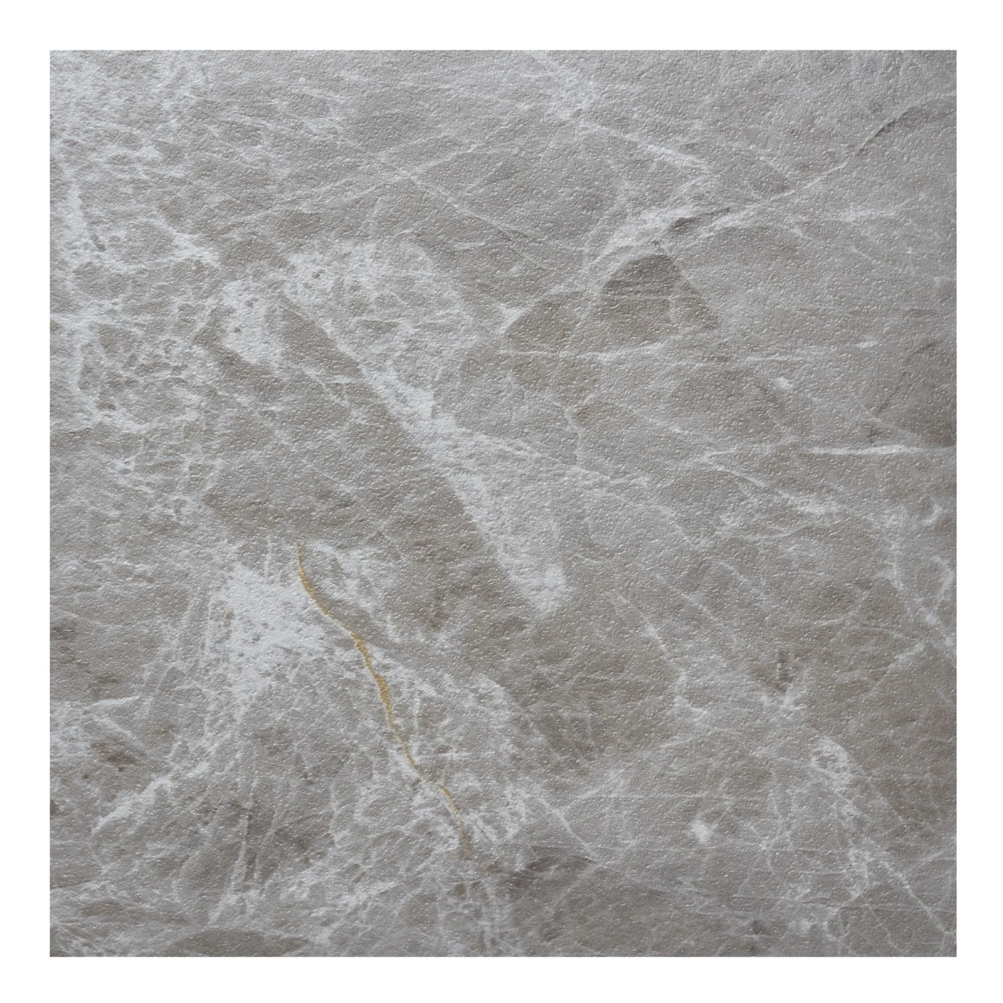 detailed view of light grey tile-effect concrete flooring with subtle grain patterns