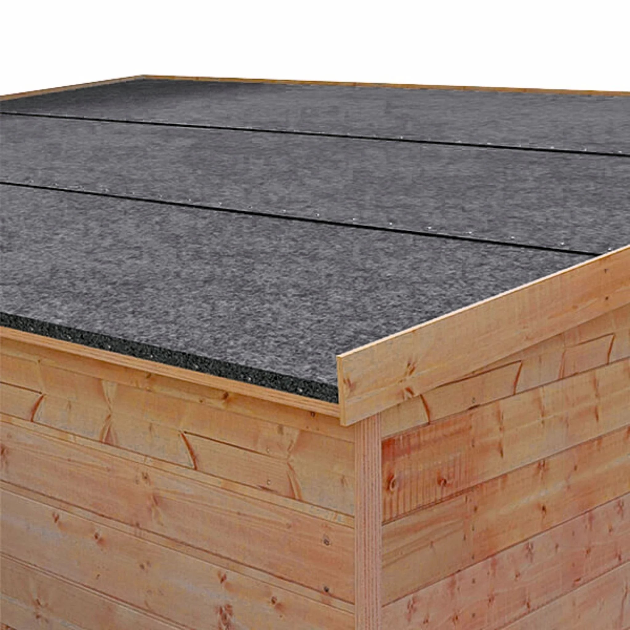 roll of black roofing felt on Roof