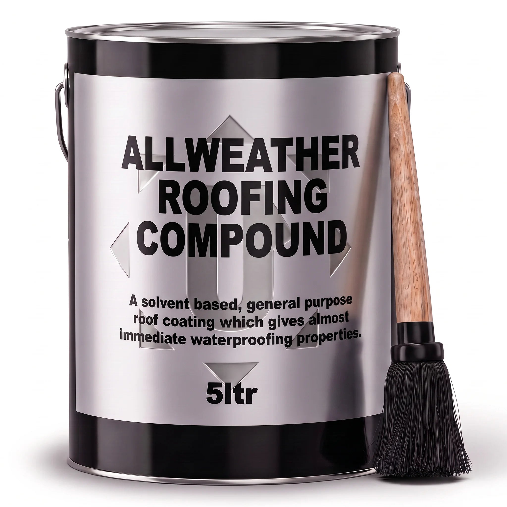 Allweather Roofing Compound 5L With Applicator Brush
