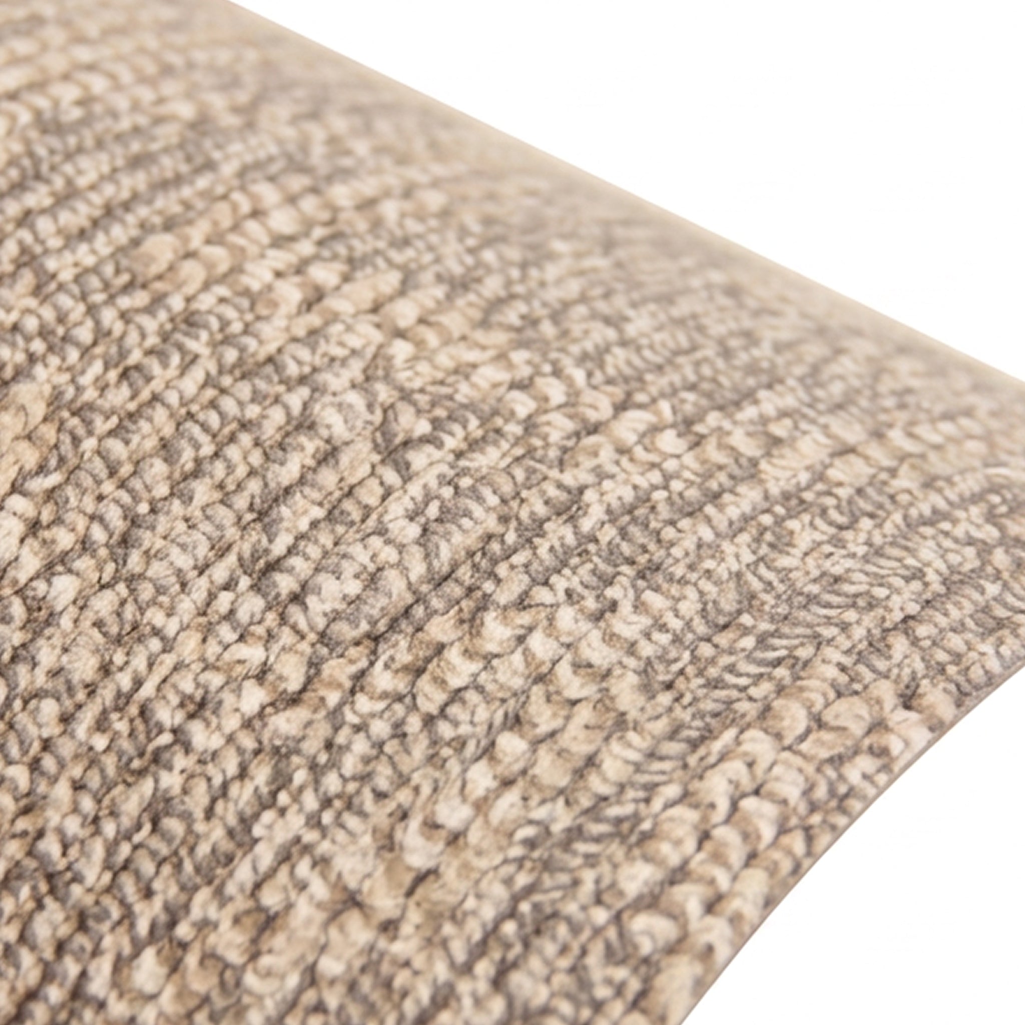 Loop Beige Carpet Effect - Vinyl Floor Tiles Self-Adhesive