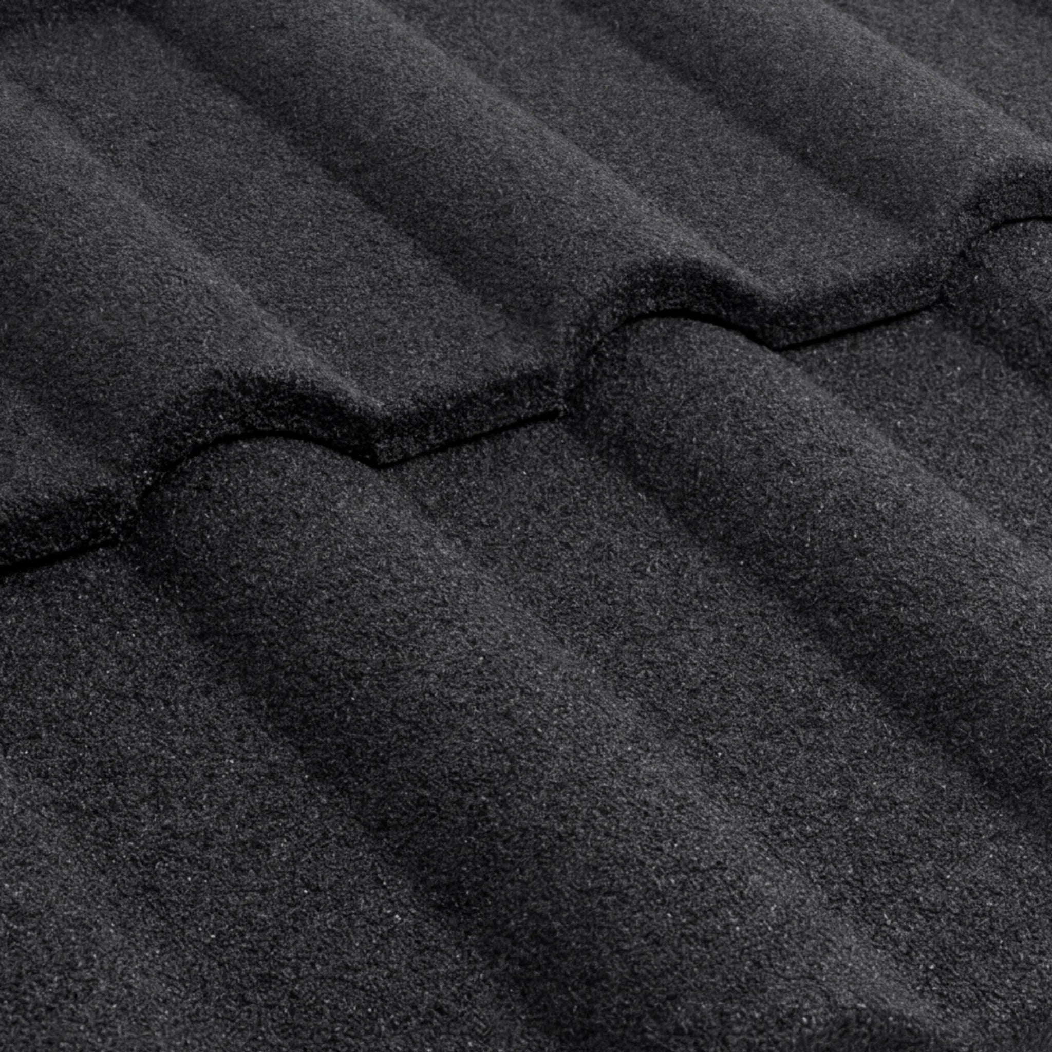Green stone coated metal shingles texture
