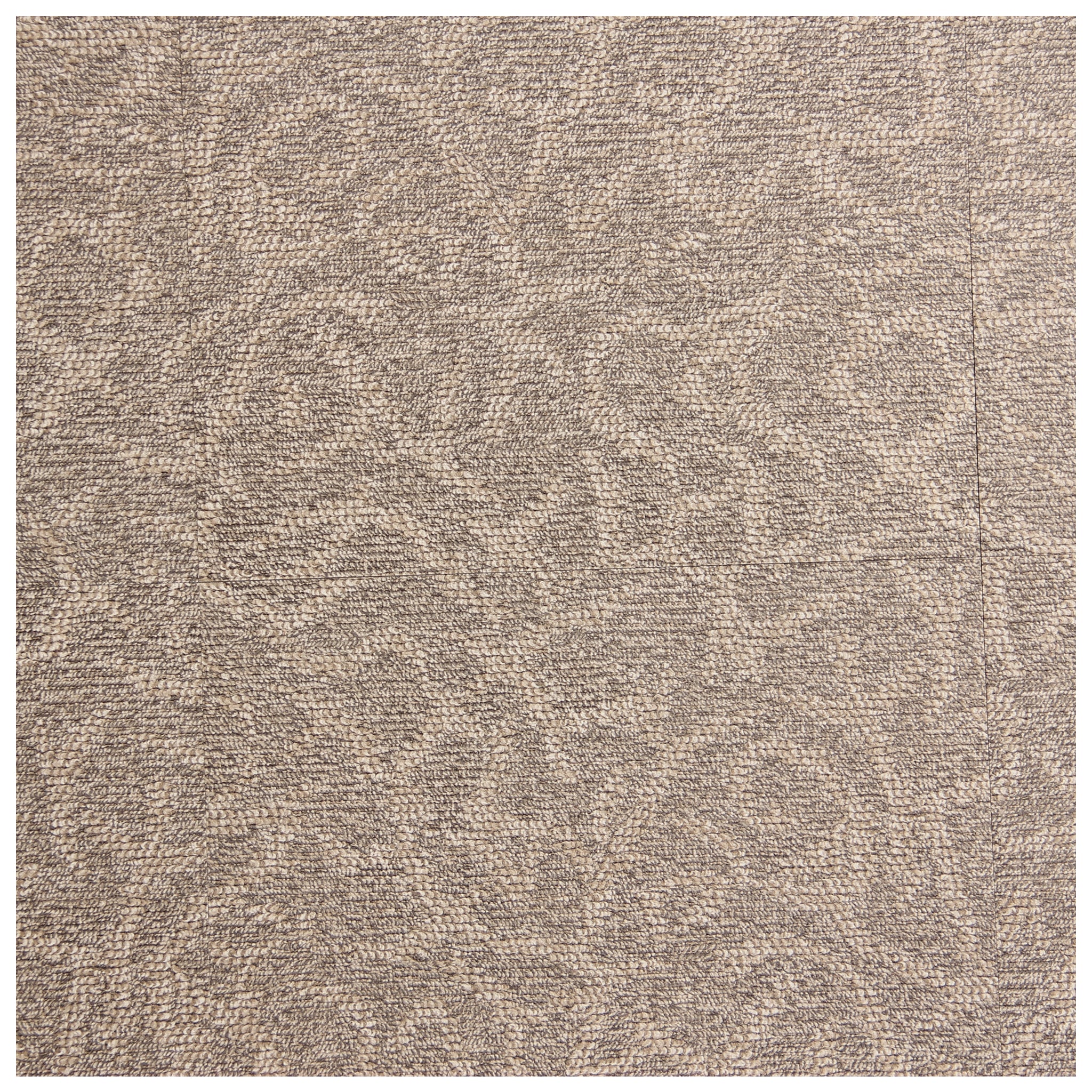 Flexible self adhesive carpet tile close-up